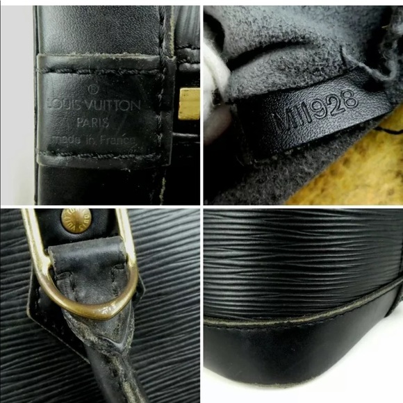 Sold❗️Louis Vuitton Satchel,authentic EPI Alma - Picture 13 of 16